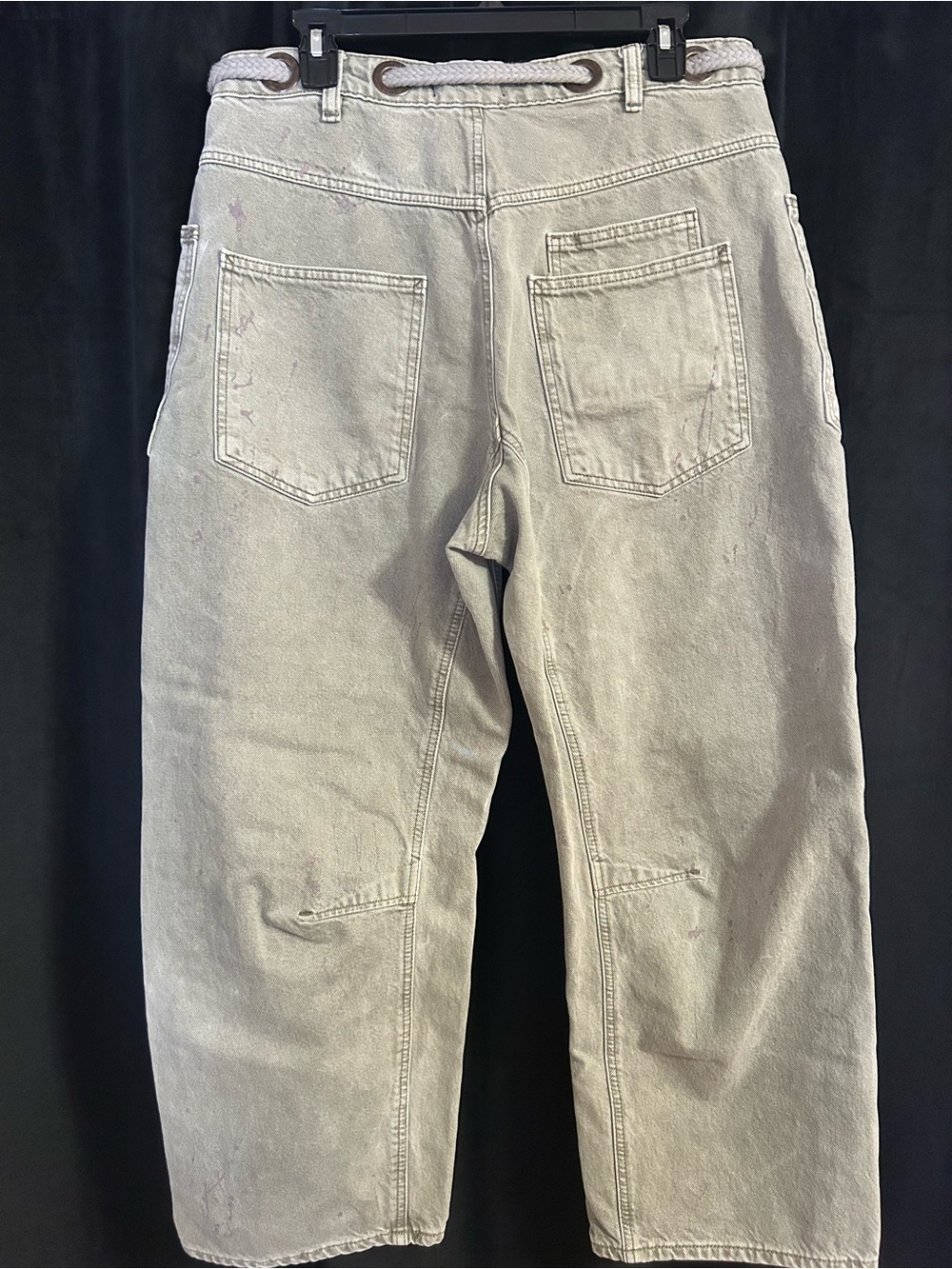 We the free Moxie Barrel Jeans in Army - Picture 3 of 16